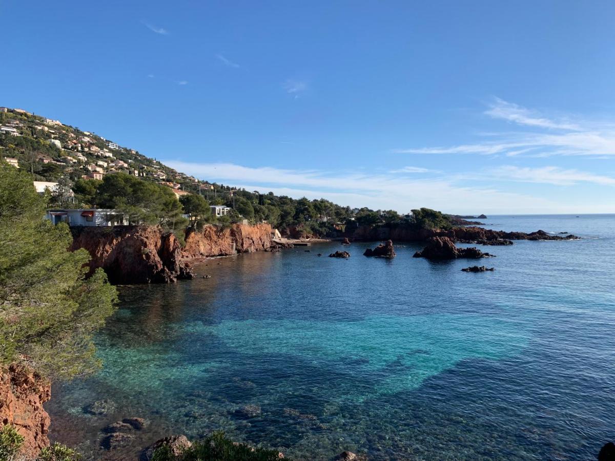 Appartement Vue Mer Domaine Arbore Saint-Raphael (Var) Exterior foto